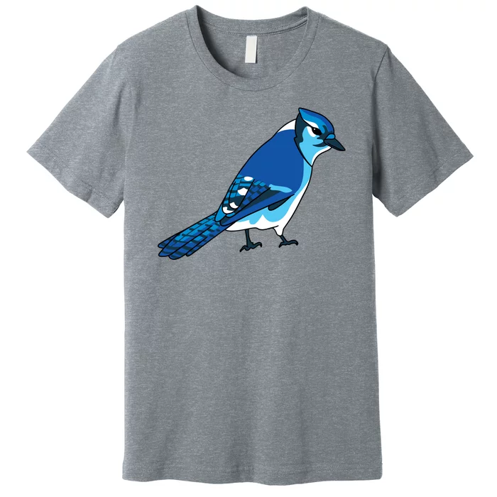 Blue Jay Bird Premium T-Shirt