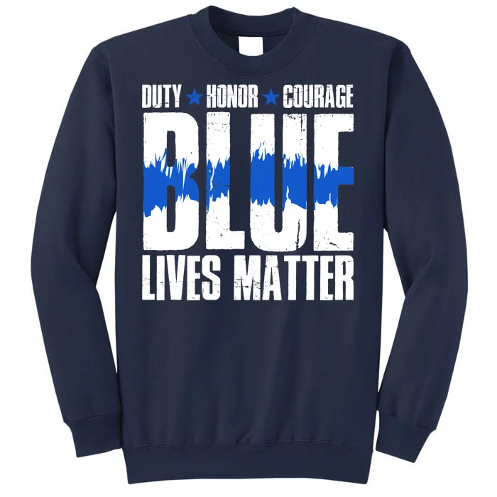 Blue lives sale matter sweatshirt