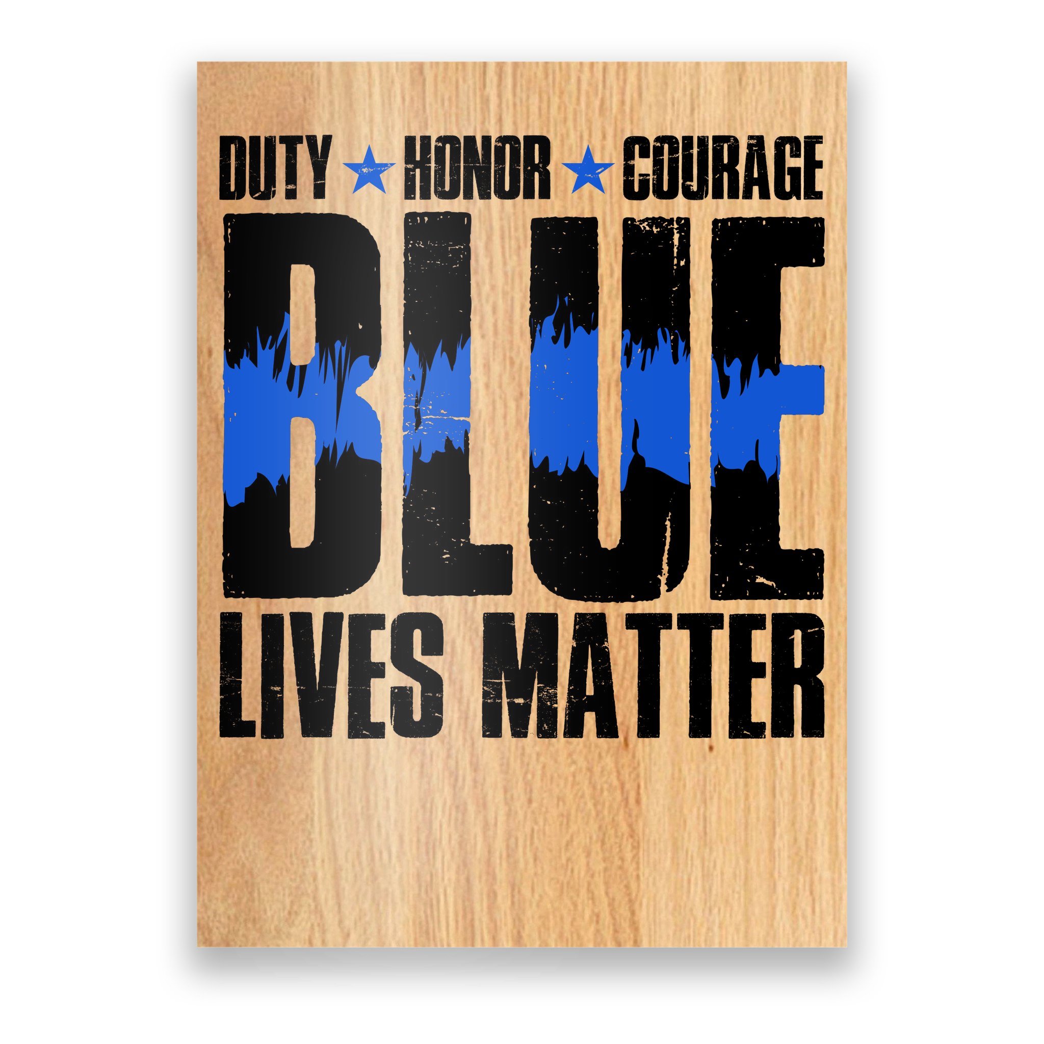 Dilligaf Blue Lives Matter 3x5ft  Dilligaf by Bohica Bill