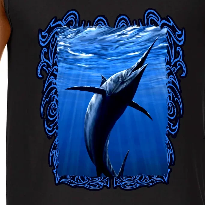 Blue Marlin Underwater Comfort Colors® Tank Top