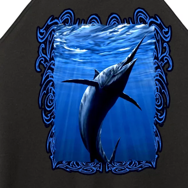 Blue Marlin Underwater Women’s Perfect Tri Rocker Tank