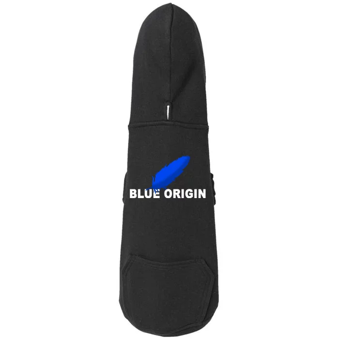 Blue Origin Feather Logo Doggie 3-End Fleece Hoodie