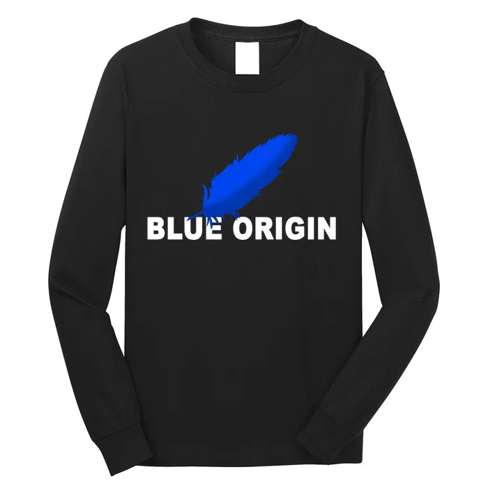 Blue Origin Feather Logo Long Sleeve Shirt