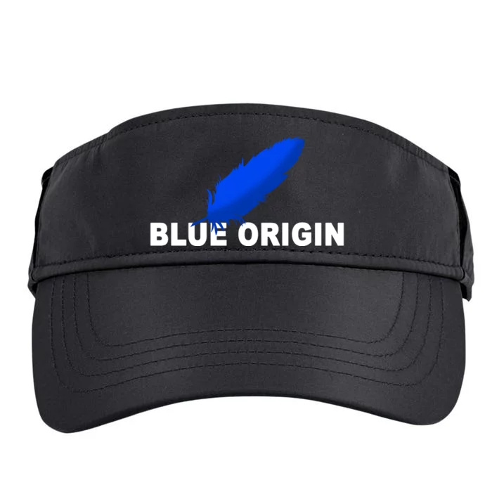 Blue Origin Feather Logo Adult Drive Performance Visor