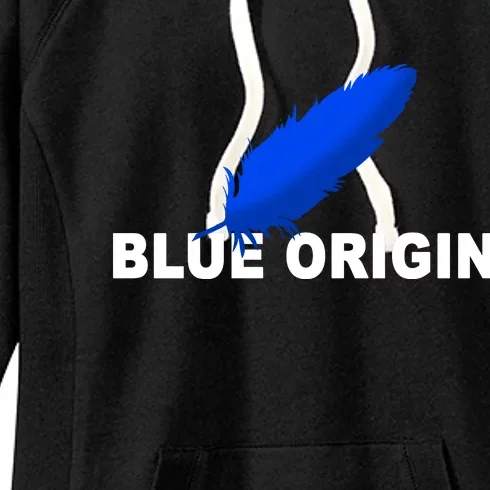 Blue Origin Feather Logo Women's Fleece Hoodie