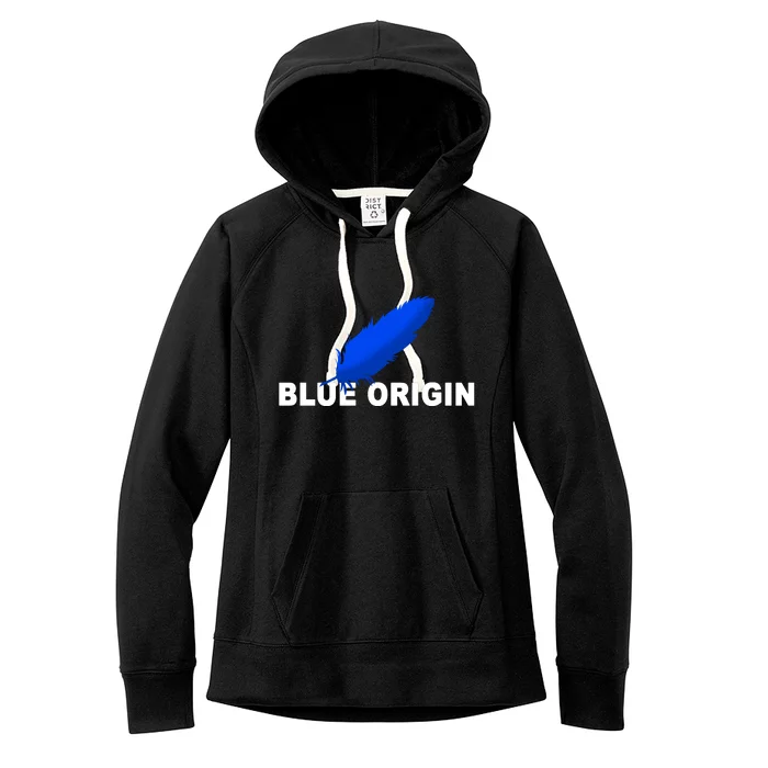 Blue Origin Feather Logo Women's Fleece Hoodie