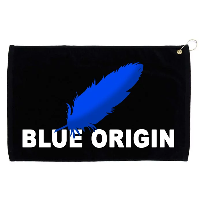 Blue Origin Feather Logo Grommeted Golf Towel