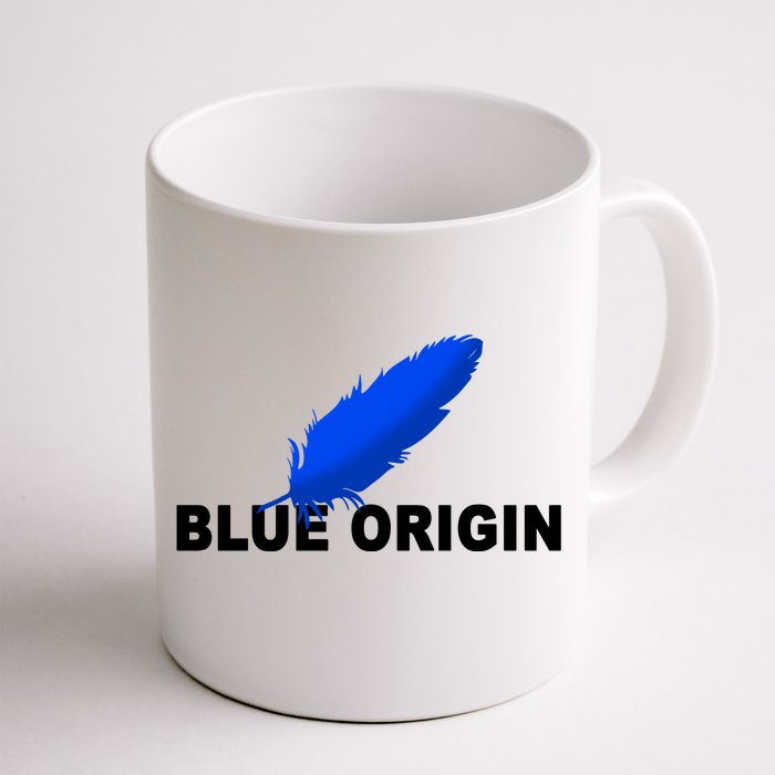 Blue Origin Feather Logo Front & Back Coffee Mug