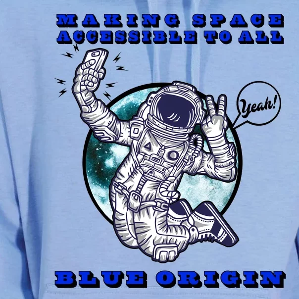 Blue Origin Making Space Accessible To All Unisex Surf Hoodie