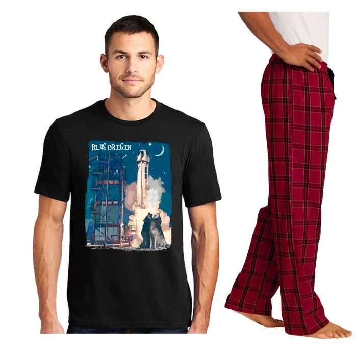 Blue Origin Space Launch Pajama Set