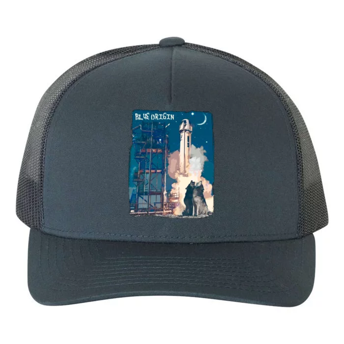 Blue Origin Space Launch Yupoong Adult 5-Panel Trucker Hat