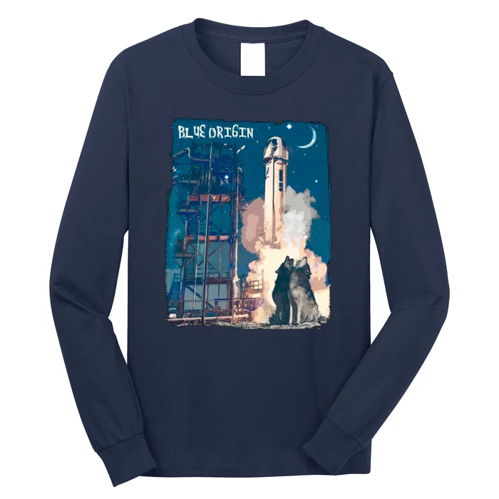 Blue Origin Space Launch Long Sleeve Shirt