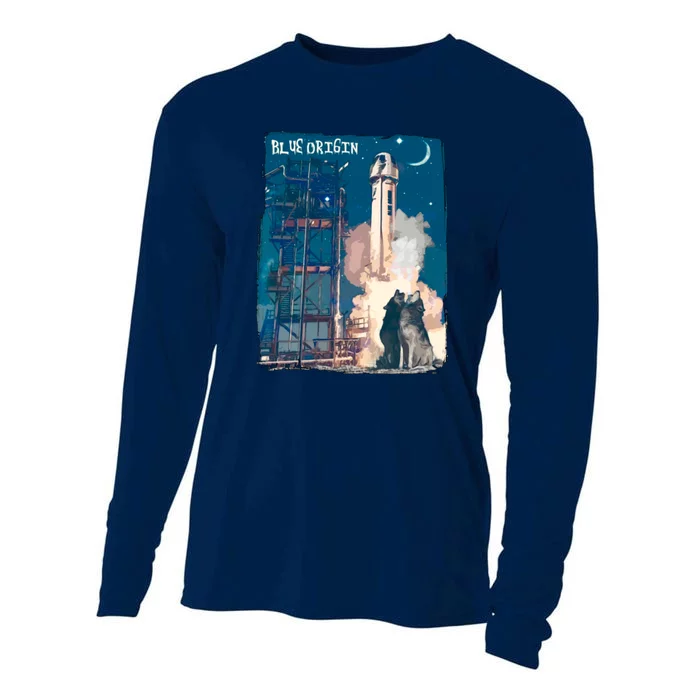 Blue Origin Space Launch Cooling Performance Long Sleeve Crew