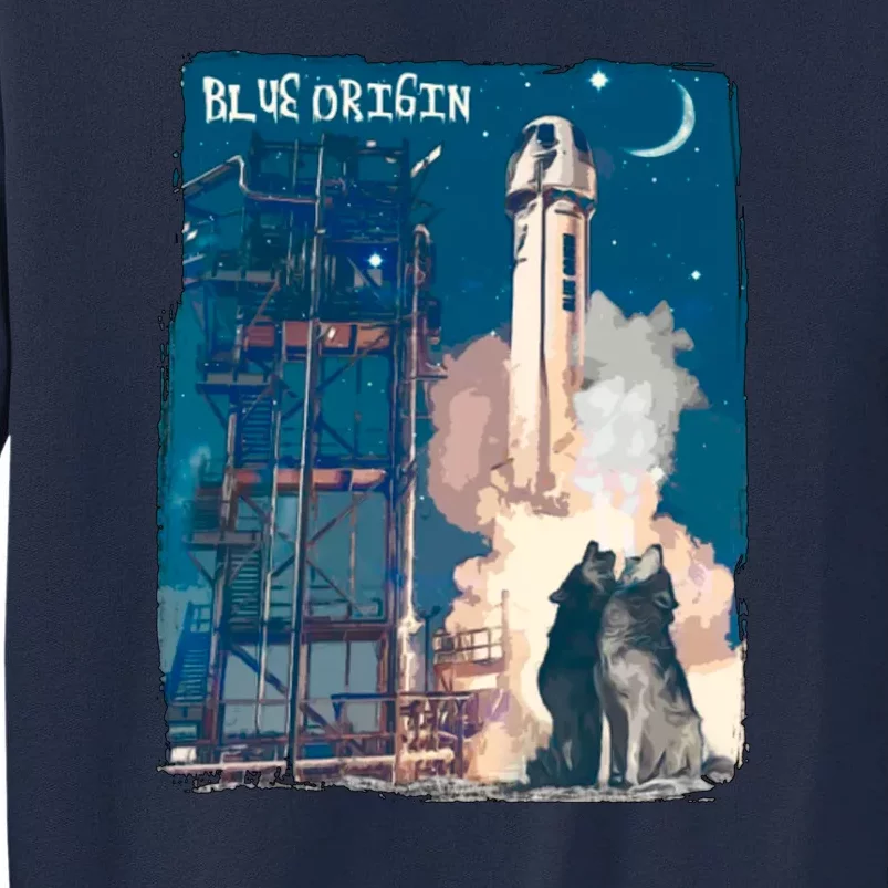 Blue Origin Space Launch Tall Sweatshirt