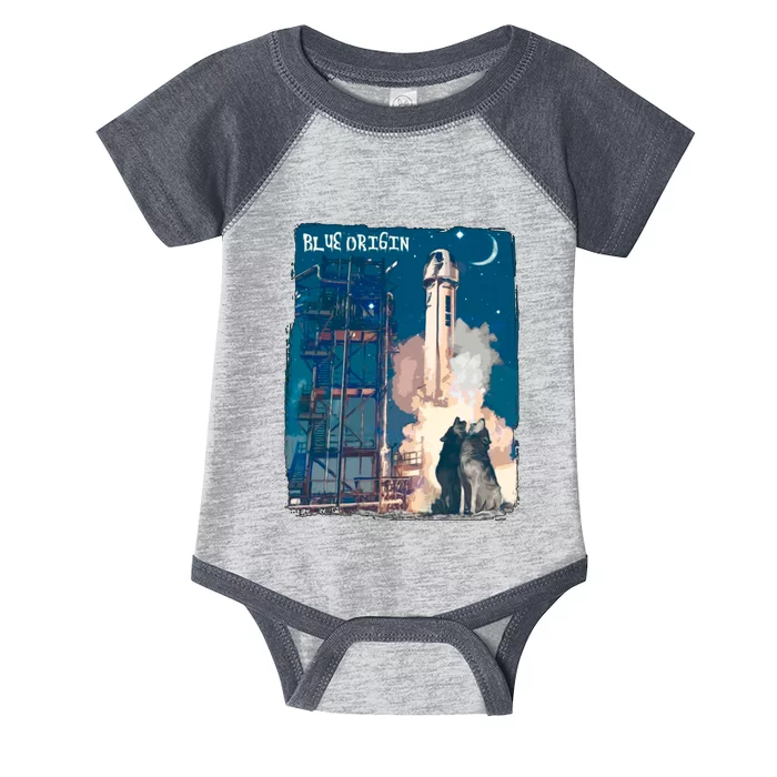 Blue Origin Space Launch Infant Baby Jersey Bodysuit