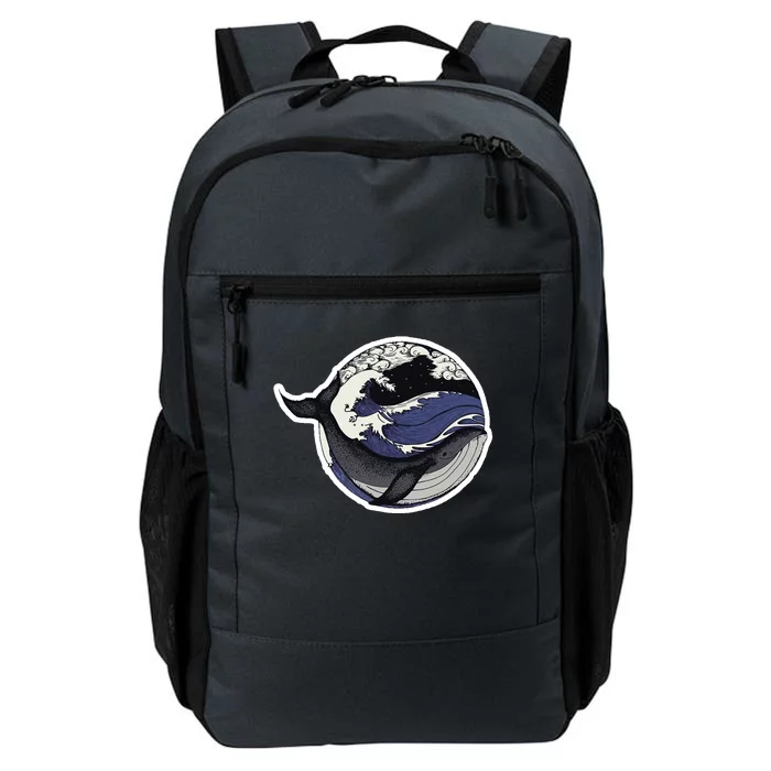 Blue Whale Great Wave Daily Commute Backpack