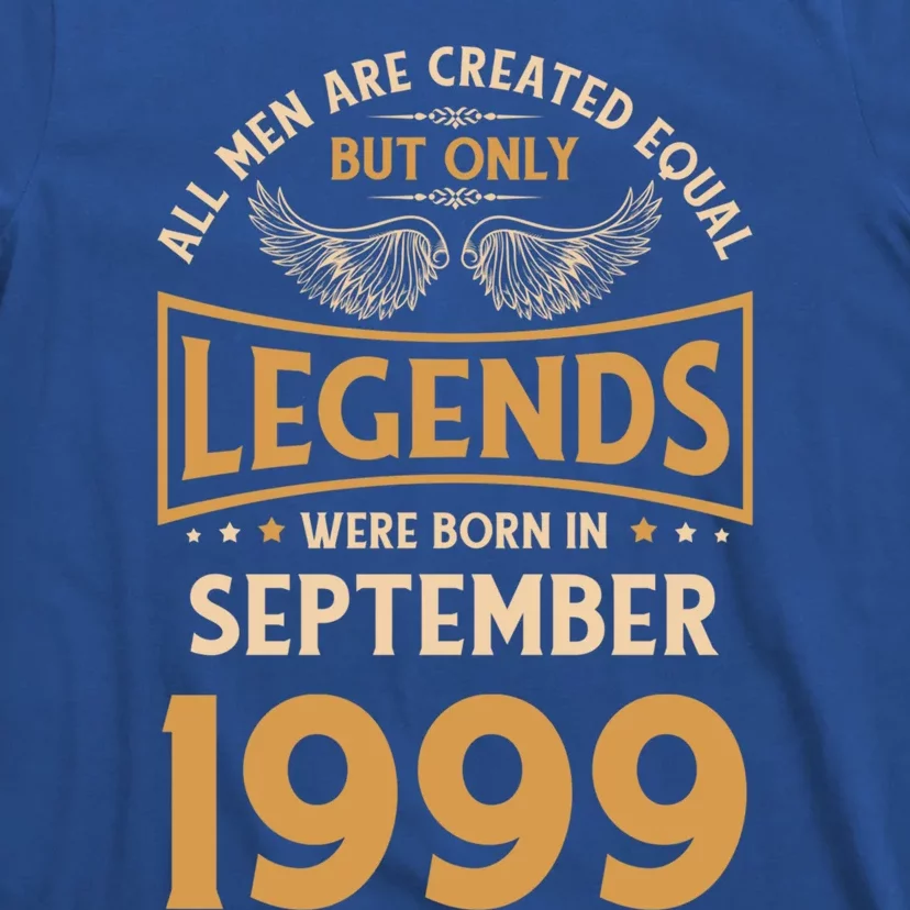 Birthday Legends Were Born In September 1999 Gift T-Shirt