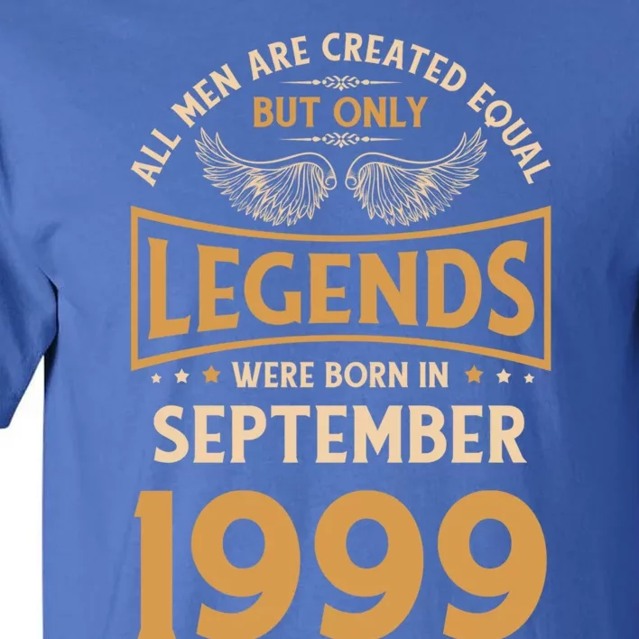 Birthday Legends Were Born In September 1999 Gift Tall T-Shirt