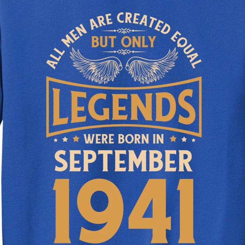 Birthday Legends Were Born In September 1941 Gift Sweatshirt