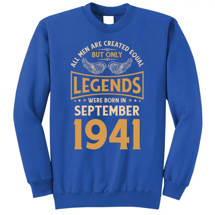 Birthday Legends Were Born In September 1941 Gift Sweatshirt