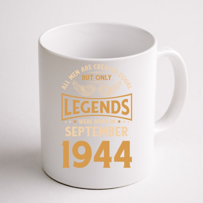 Birthday Legends Were Born In September 1944 Gift Front & Back Coffee Mug