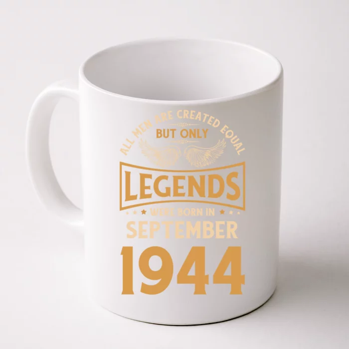 Birthday Legends Were Born In September 1944 Gift Front & Back Coffee Mug