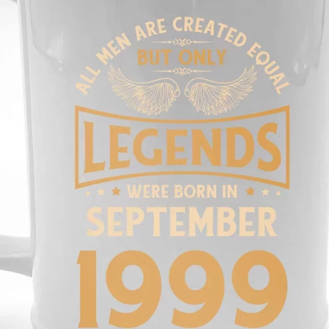 Birthday Legends Were Born In September 1999 Great Gift Front & Back Beer Stein