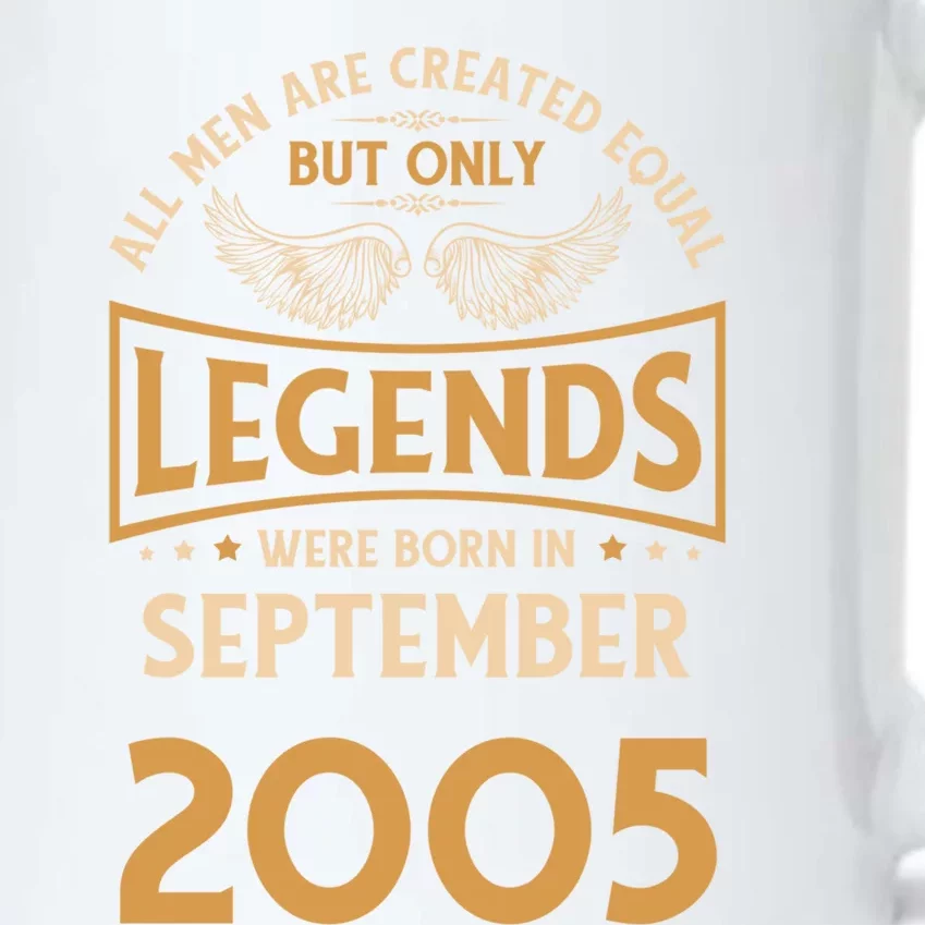 Birthday Legends Were Born In September 2005 Cool Gift Black Color Changing Mug