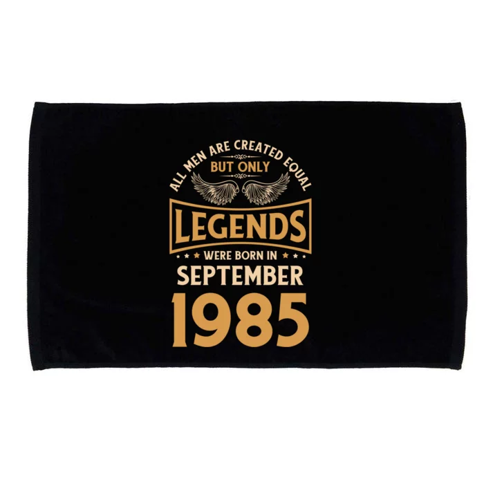 Birthday Legends Were Born In September 1985 Gift Microfiber Hand Towel