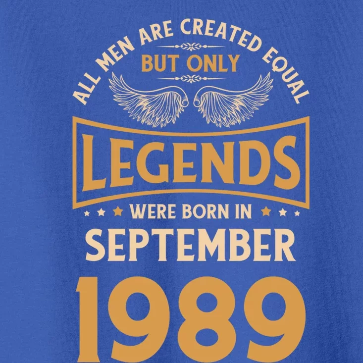 Birthday Legends Were Born In September 1989 Gift Toddler T-Shirt