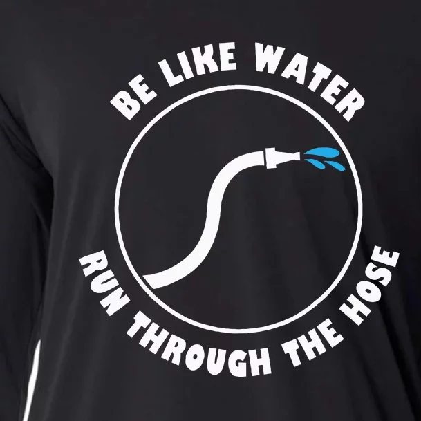 Be Like Water Run Through The Hose Cooling Performance Long Sleeve Crew