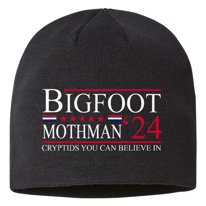 Bigfoot Mothman 2024 President Election 8 1/2in Sustainable Knit Beanie