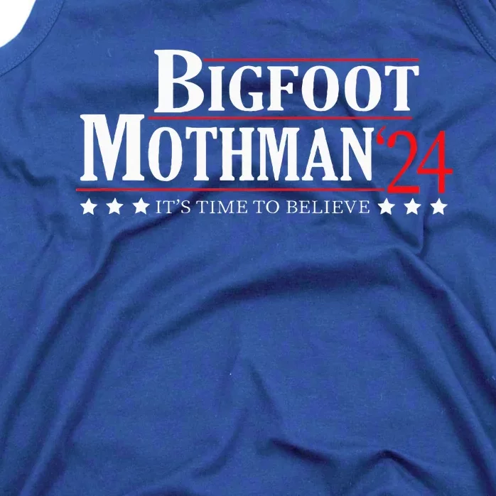 Bigfoot Mothman 2024 Cryptid President Tank Top