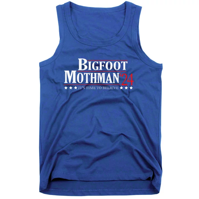 Bigfoot Mothman 2024 Cryptid President Tank Top