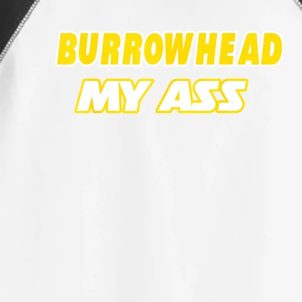 Burrowhead My Ass Funny Football Fan Tailgate Design Toddler Fine Jersey T-Shirt