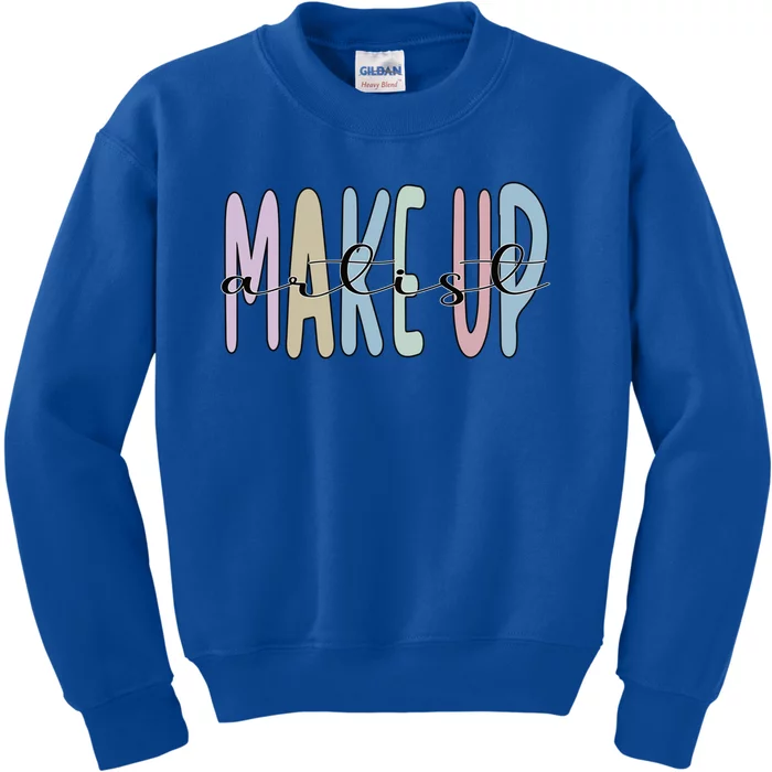 Best Makeup Artist Appreciation Gift Kids Sweatshirt