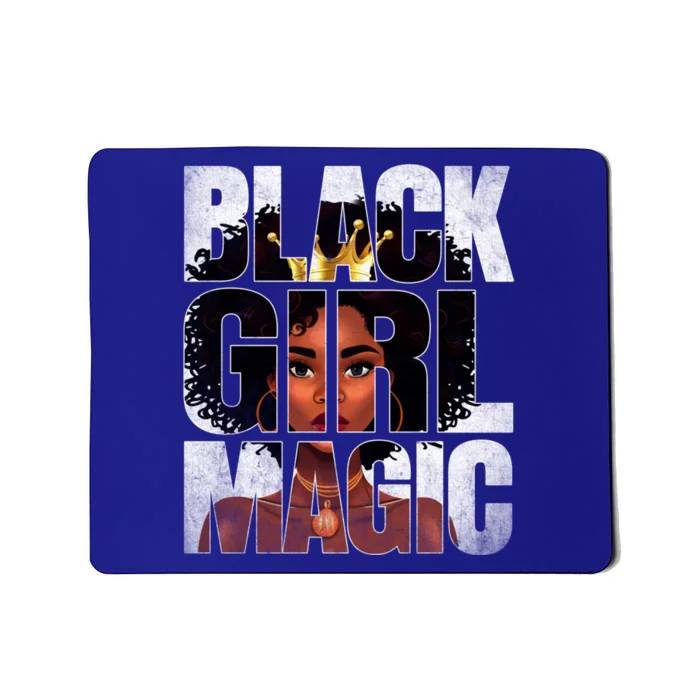 Black Magic Afro Juneteenth African American Gift Mousepad