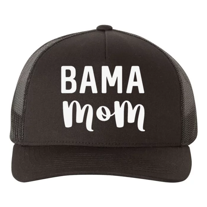 Bama Mom Alabama Gift Mother's Day Football Yupoong Adult 5-Panel Trucker Hat