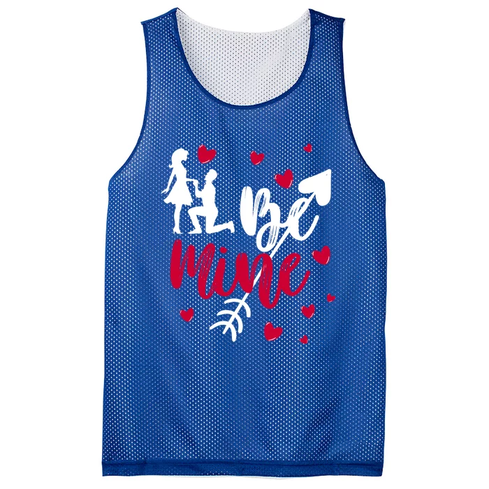 Be Mine Arrow Love Funny Awesome Valentine Gift Cool Gift Mesh Reversible Basketball Jersey Tank