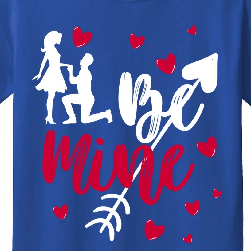 Be Mine Arrow Love Funny Awesome Valentine Gift Cool Gift Kids T-Shirt