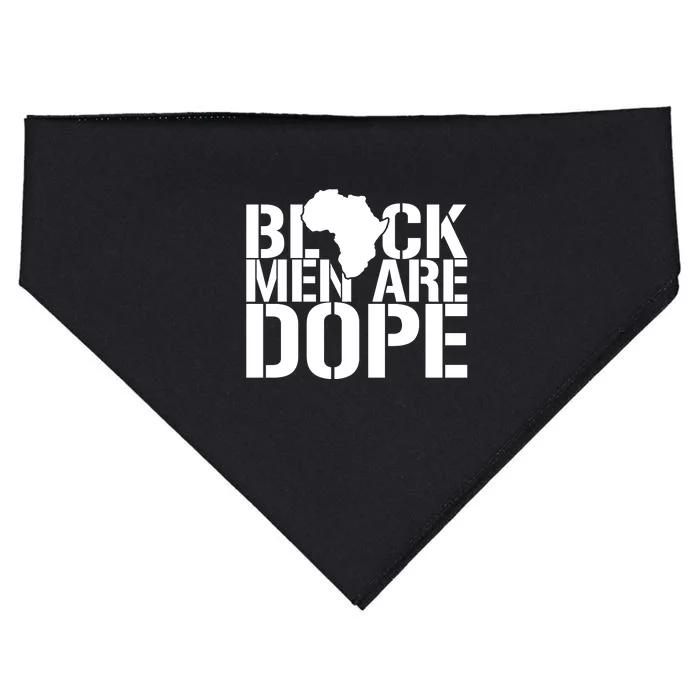 Black Man Are Dope For Black History Month Gift USA-Made Doggie Bandana