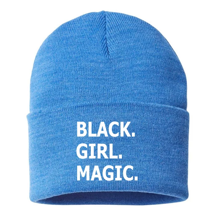 Black Magic African American Gift Sustainable Knit Beanie