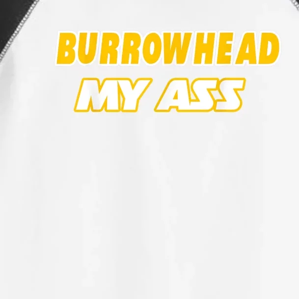 Burrowhead My Ass Funny Football Fan Tailgate Design Toddler Fine Jersey T-Shirt