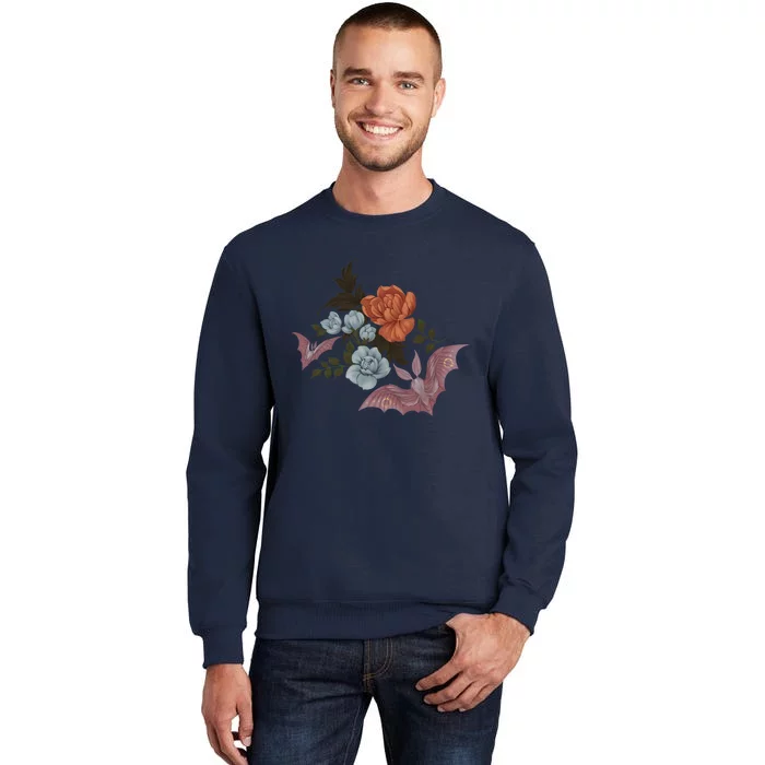 Botanical Moths And Night Flowers Sweatshirt