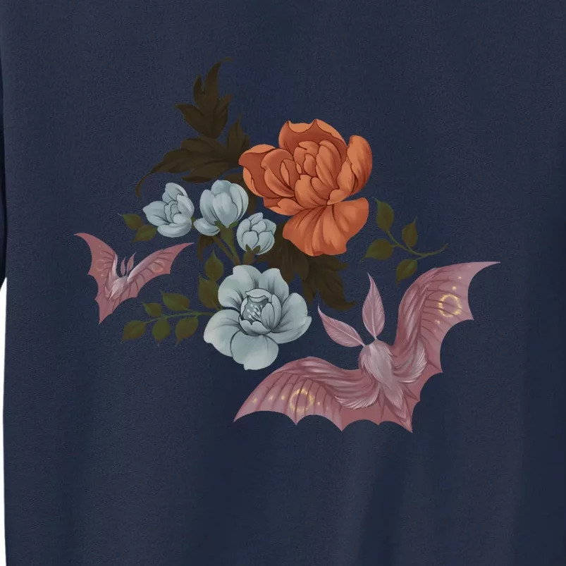 Botanical Moths And Night Flowers Sweatshirt