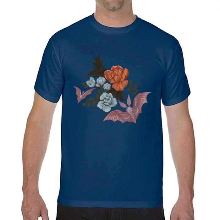 Botanical Moths And Night Flowers Comfort Colors T-Shirt