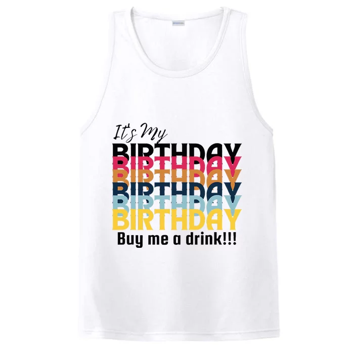 Buy Me A Drink Performance Tank