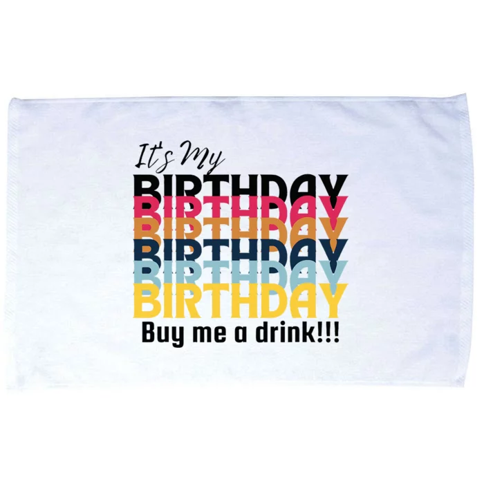 Buy Me A Drink Microfiber Hand Towel