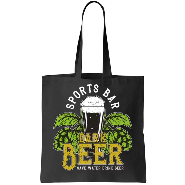 Beer Mug And Hop Tote Bag