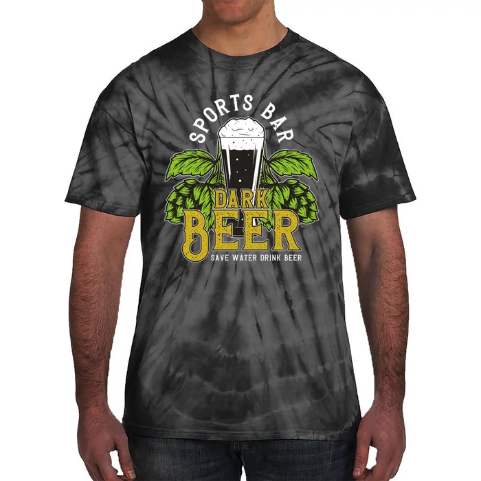 Beer Mug And Hop Tie-Dye T-Shirt